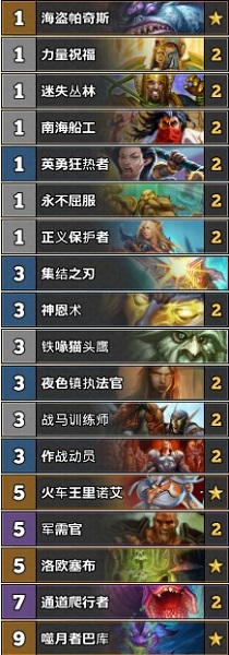 《爐石傳說》古墓怪譚狂野奇數騎卡組推薦