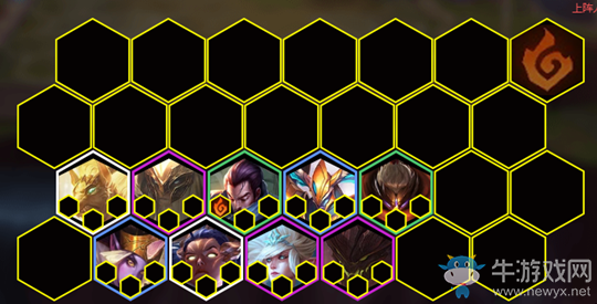 云頂之弈9.22版本6光2云霄陣容武器站位介紹