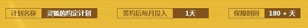 《CF》2019年11月新靈狐的約定活動