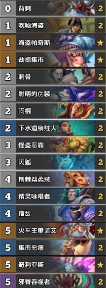 《爐石傳說》古墓怪譚xtuliop剽竊賊卡組推薦