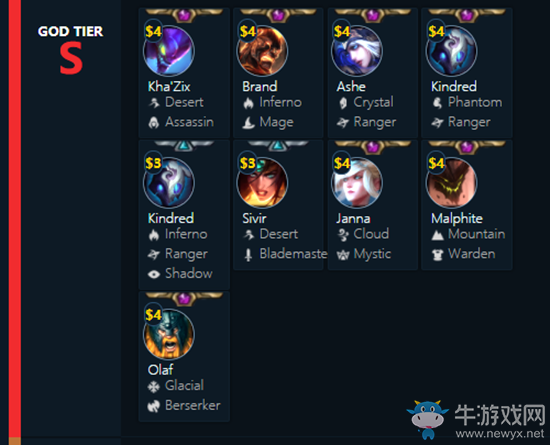 《云頂之弈》9.23版本棋子爆率介紹