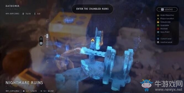 《星球大戰(zhàn)絕地：隕落武士團(tuán)》收集篇：達(dá)索米爾星球秘密位置