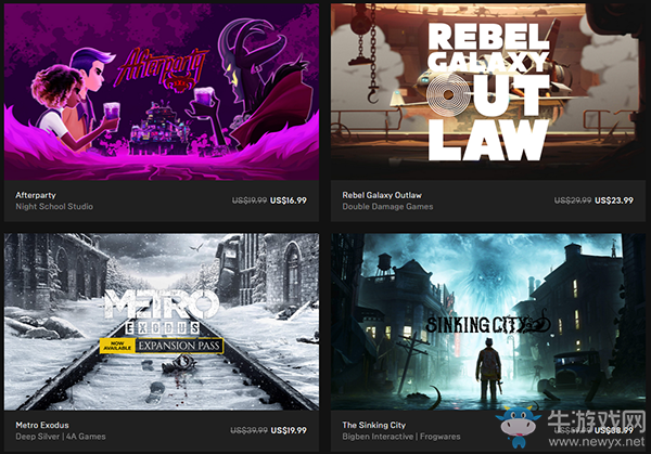 Epic商城黑五大促銷開啟 《無主3》《大鏢客2》7.5折！