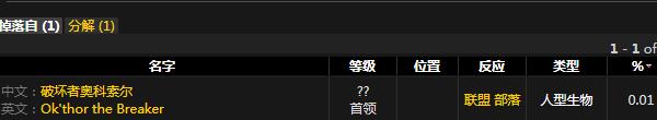 《魔獸世界懷舊服》奧科索爾腰帶屬性介紹