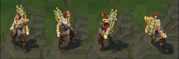 《LOL》沙之守護系列皮膚大全
