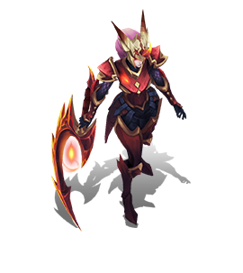 《LOL》屠龍勇士 戴安娜炫彩皮膚