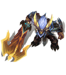 《LOL》屠龍勇士 特朗德爾炫彩皮膚
