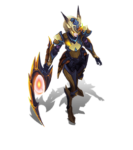 《LOL》屠龍勇士 戴安娜炫彩皮膚