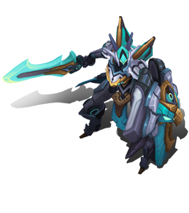 《LOL》王國(guó)機(jī)神 蕾歐娜炫彩皮膚