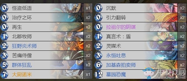 《爐石傳說》巨龍降臨牧師卡組推薦