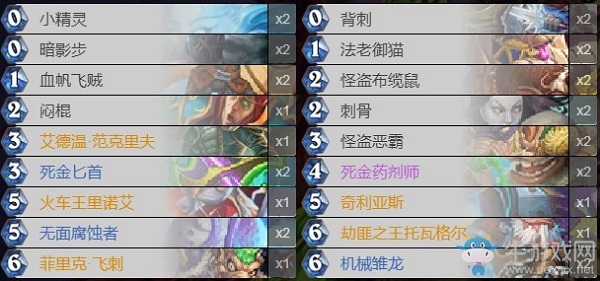 《爐石傳說》巨龍降臨盜賊卡組推薦