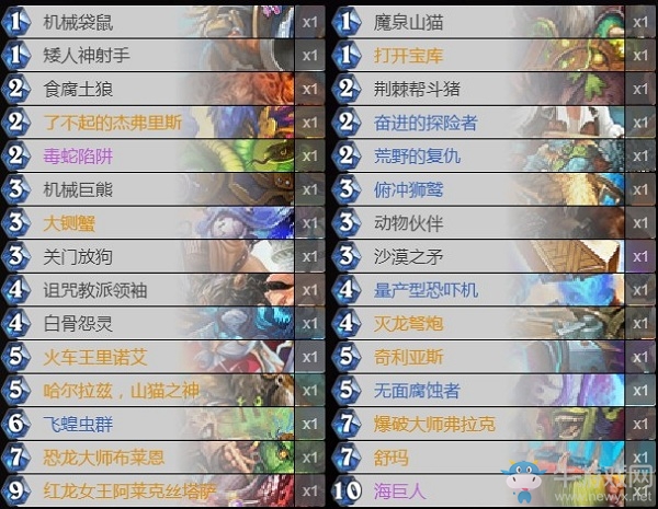 《爐石傳說》巨龍降臨獵人卡組推薦