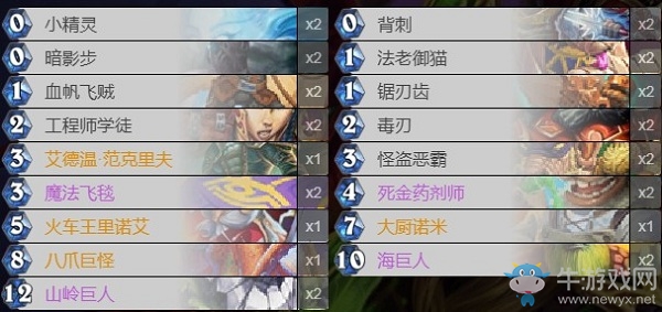 《爐石傳說(shuō)》巨龍降臨巨人賊卡組推薦