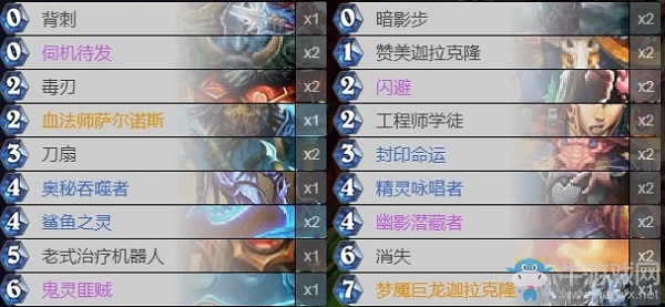 《爐石傳說》巨龍降臨OTK鬼靈賊卡組推薦