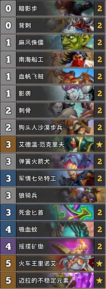 《爐石傳說》巨龍降臨JA傳說前百鋤賊卡組推薦