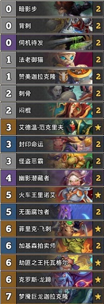 《爐石傳說》巨龍降臨Gyong傳說23奇跡賊卡組推薦