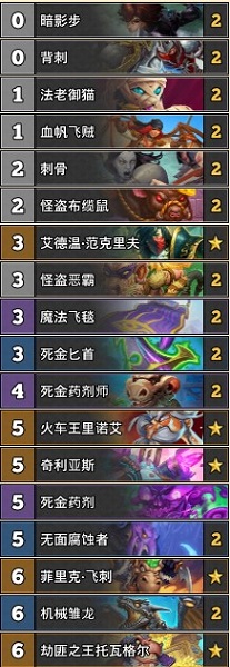 《爐石傳說》巨龍降臨JA登頂亡語賊卡組推薦