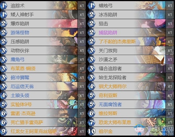 《爐石傳說》巨龍降臨狂野進攻宇宙獵卡組推薦