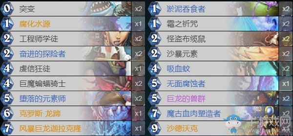 《爐石傳說》巨龍降臨標準迦拉克隆任務(wù)薩卡組推薦