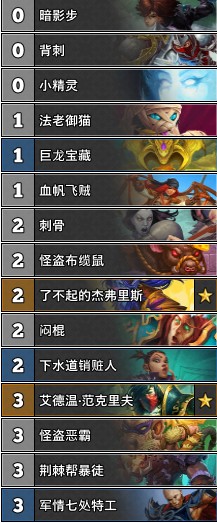 《爐石傳說》巨龍降臨Jambre傳說15宇宙賊卡組推薦