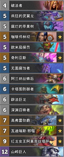 《爐石傳說》巨龍降臨BoarControl宇宙術卡組推薦