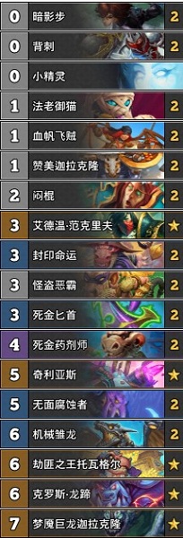 《爐石傳說》巨龍降臨DeadDraw登頂亡語賊卡組推薦