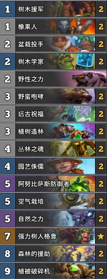 《爐石傳說》巨龍降臨trump樹人德卡組推薦