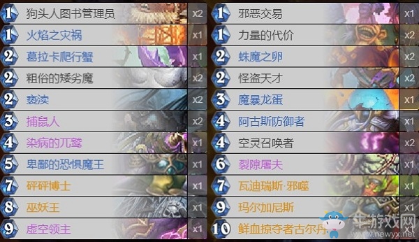 《爐石傳說(shuō)》巨龍降臨狂野變速蛋術(shù)卡組推薦