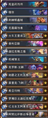 《爐石傳說》巨龍降臨迦拉克隆宇宙賊卡組推薦