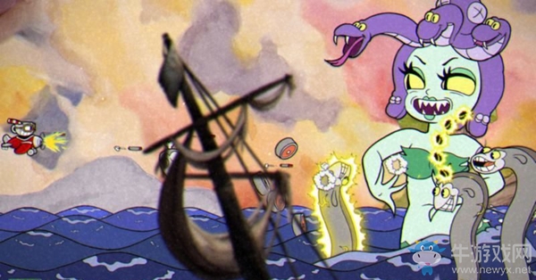 《茶杯頭》三號世界篇-大鬧公海