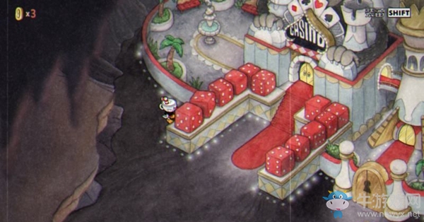 《茶杯頭》骰子世界篇-隱藏金幣