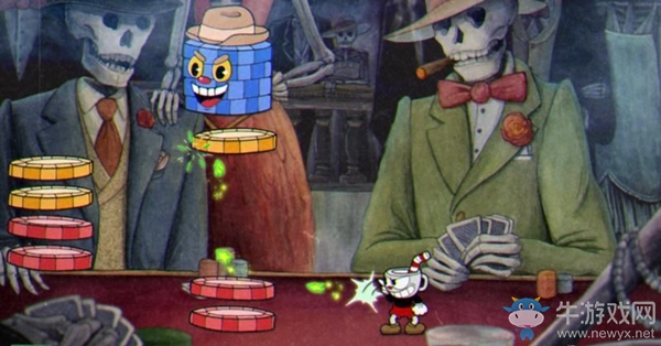 《茶杯頭》骰子BOSS篇-三杯酒與籌碼