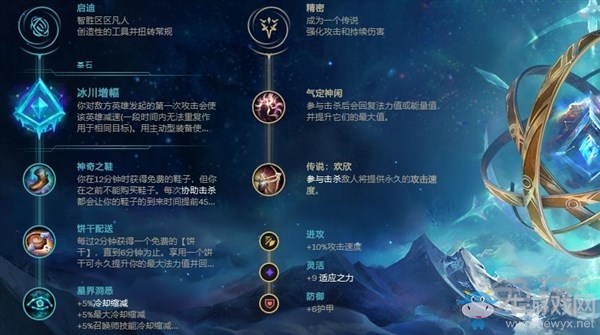 《LOL》冰川增幅賽娜玩法介紹