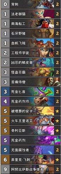 《爐石傳說》巨龍降臨飛刺亡語賊卡組推薦