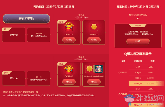 《DNF》春節(jié)禮包預(yù)售 送百萬Q幣透明天空兌換專屬寵物
