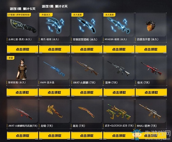 2020《CF》專屬回歸好禮活動