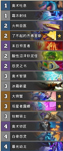 《爐石傳說》巨龍降臨FAST44月初登頂宇宙法卡組推薦