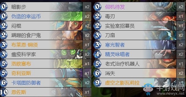 《爐石傳說(shuō)》巨龍降臨爆牌賊卡組推薦