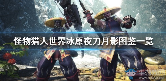 《怪物獵人：世界》冰原夜刀月影圖鑒一覽