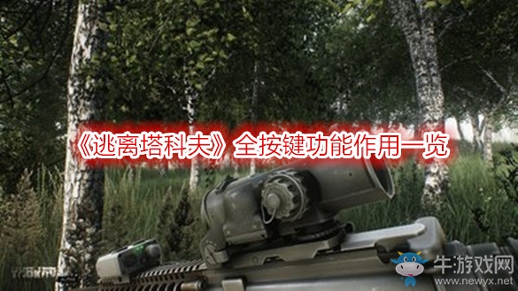 《逃離塔科夫》全按鍵功能作用一覽