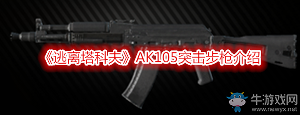 《逃離塔科夫》AK105突擊步槍介紹