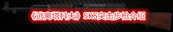《逃離塔科夫》SKS突擊步槍介紹