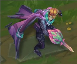 《LOL》泰隆·黑木炫彩皮膚介紹