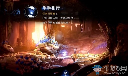 《奧日與螢火意志》泉源丟失的指南針圖文通關(guān)攻略