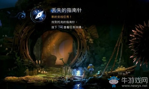 《奧日與螢火意志》泉源丟失的指南針圖文通關(guān)攻略