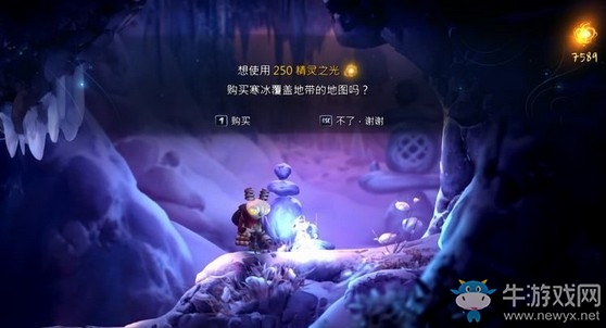 《奧日與螢火意志》鮑爾之觸熊入口圖文通關(guān)攻略