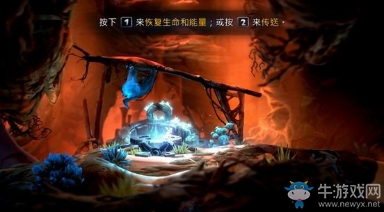 《奧日與螢火意志》狂風荒漠傳送點圖文通關攻略
