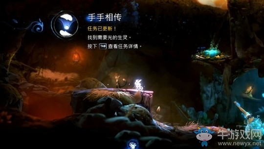 《奧日與螢火意志》狂風荒漠傳送點圖文通關攻略