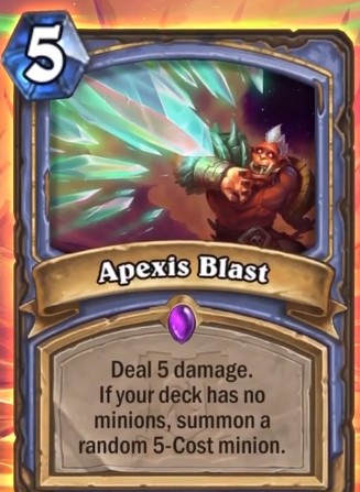 《爐石傳說》外域的灰燼法師新卡匯總