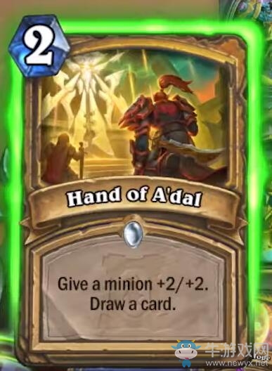 《爐石傳說》外域的灰燼圣騎士新卡阿達(dá)爾之手介紹